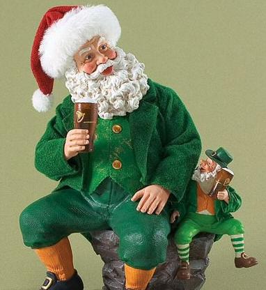 Santa Claus Meets Leprechaun